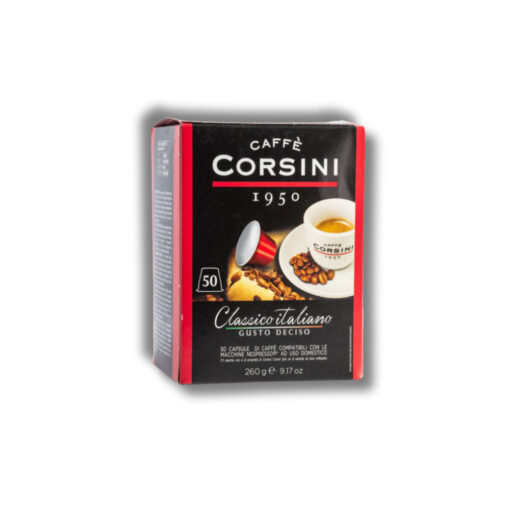 Caffè Corsini – DCC183 Classico Italiano Deciso – 50 Cps compatilbili Nespresso