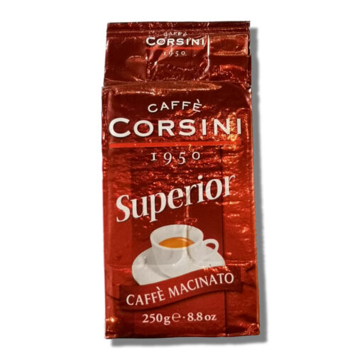 Caffè Corsini - Superior - 250g caffè torrefatto e Macinato per MOKA