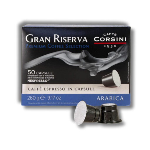 Caffè Corsini – DCC142 Gran Riserva Arabica – 50 Cps compatilbili Nespresso