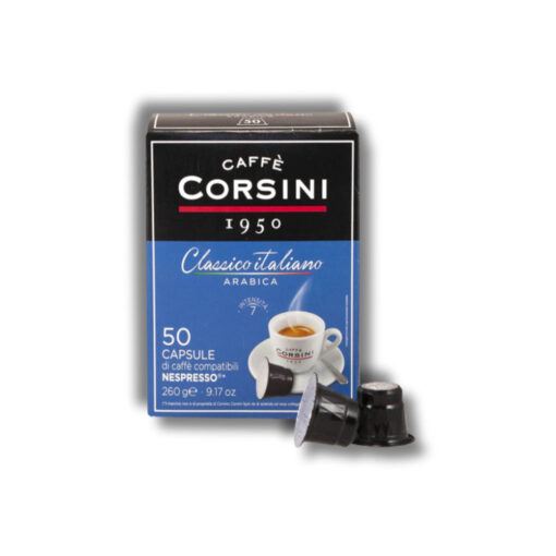 Caffè Corsini – DCC544 Classico Italiano Arabica – 50 Cps compatilbili Nespresso