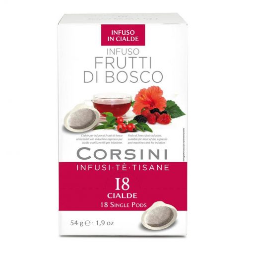 Caffè Corsini - Infuso Frutti di Bosco - 18 Cialde
