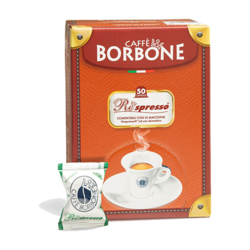 Caffè Borbone Miscela Dek - NESPRESSO - 50cps compatibili Box