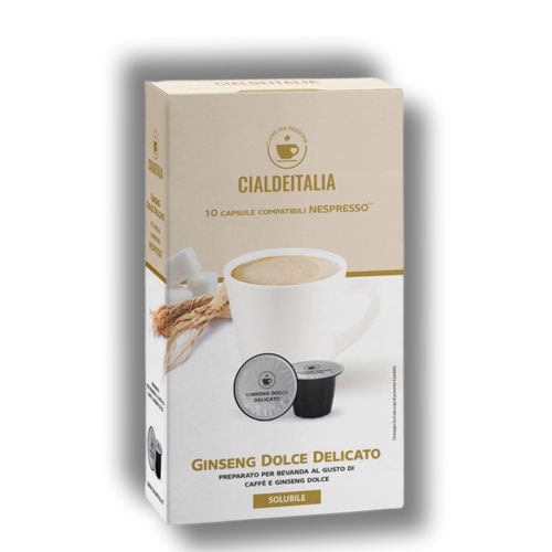 Cialdeitalia Ginseng Dolce Delicato - 10cps compatibili NESPRESSO
