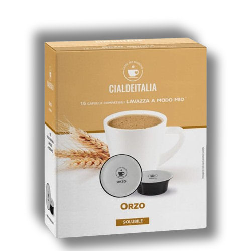 Cialdeitalia - Orzo solubile - 16 Cps compatilbili Lavazza A Modo Mio